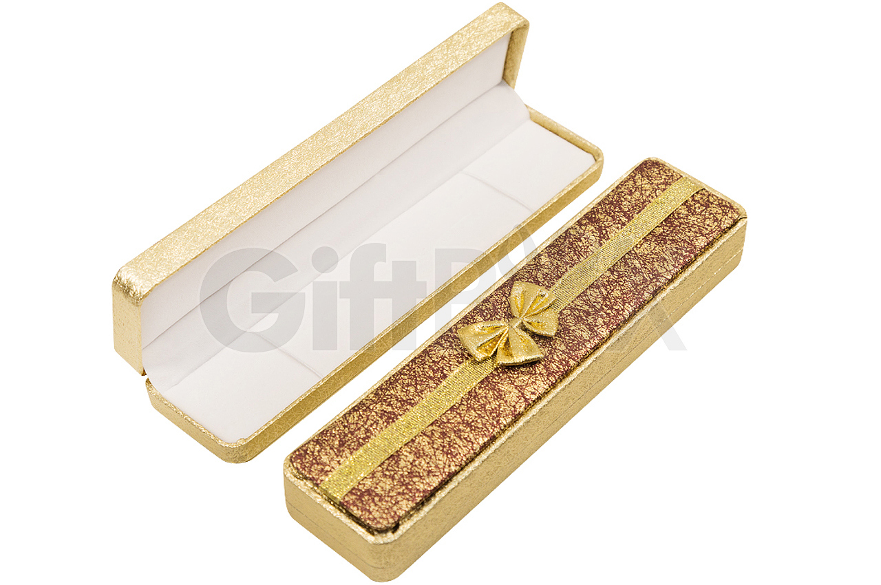 Gift box - ювелирная упаковка - Футляр под цепочку или браслет 5.5*22*2.5 см